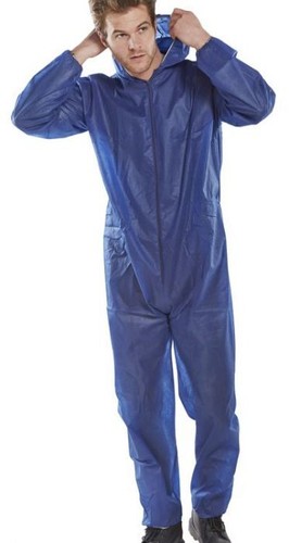 Disposable hooded coverall - disposable,