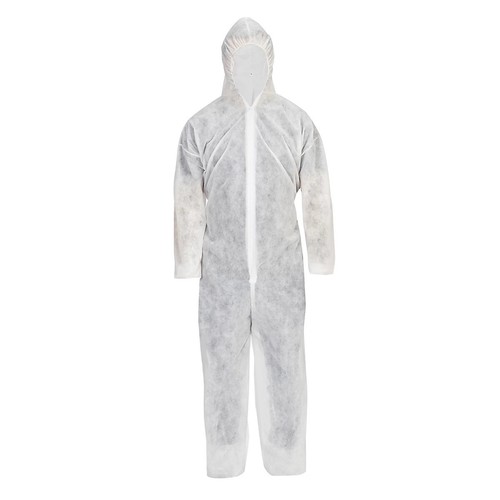 Disposable coveralls white - 3,