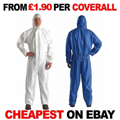 Disposable coveralls white - coveralls,