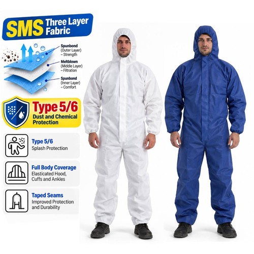 Disposable coverall sms - disposable, type