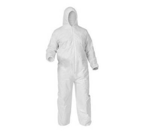 Disposable hooded coverall - 1, x