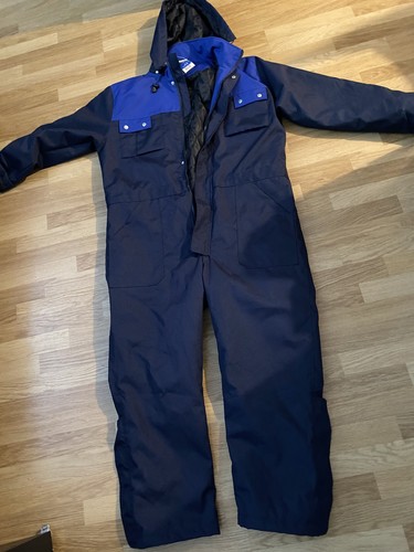 Quilted hooded padded coverall - quilted,