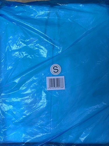 White disposable coverall - white, with