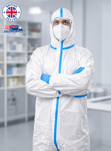 Disposable white hooded - disposable,